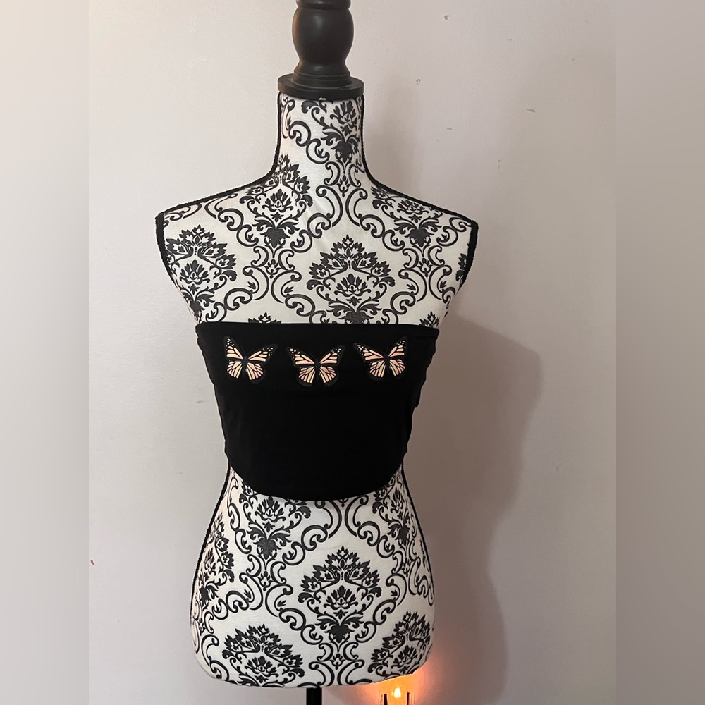 Butterfly Tube Top